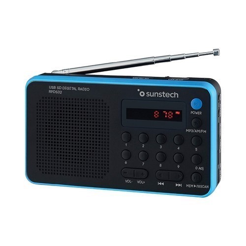 RADIO SUNSTECH RPDS32BL AZUL